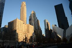 10C Federal Office Building, 30 Park Place, Woolworth Building, Barclay Tower, New York By Gehry, The Oculus, Millenium Hilton Late Afternoon.jpg